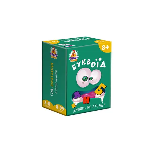 Мини-игра в кармане "Буквоед" VT5901-03 Vladi Toys, в коробке (4820234761180) - фото 1