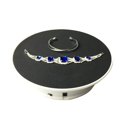 Поворотный стол для предметной съемки и 3D фото Heonyirry C366, диаметр 20 см, черный (100118) - фото 4