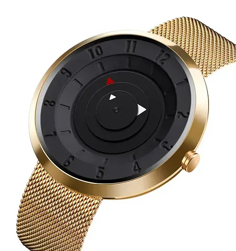 Классические часы Skmei 9174 золотистые