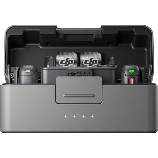 Мікрофонна радіосистема DJI Mic 3 (2 TX + 1 RX + Charging Case) (CP.RN.00000480.01) [143954]