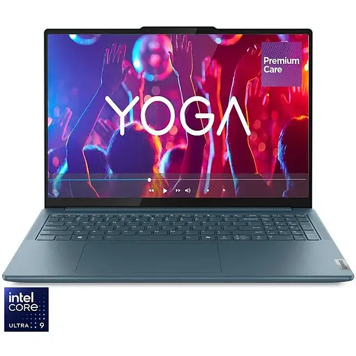 Ноутбук Lenovo Yoga Pro 9 16IMH9 Ultra 9 185H 5.1GHz, 16", 3.2K, Mini LED, 165Hz, 64GB LPDDR5x, 1TB