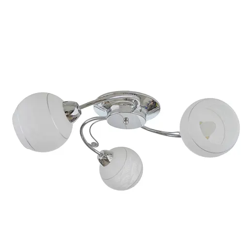 Люстра стельова Brille E27 60W CH (LK-691C/3)