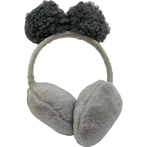 Наушники кошачьи ушки G-Toys серый - фото 1