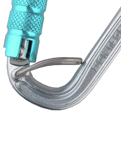 Карабін Edelrid HMS Bruce Steel Triple FG Silver (1017-738070003290) - фото 3