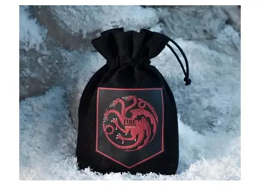 Мішечок для кубиків Q-Workshop Game of Thrones. Targaryen Dice Pouch (GOT/POU/00190166/2025/3/U) - фото 2