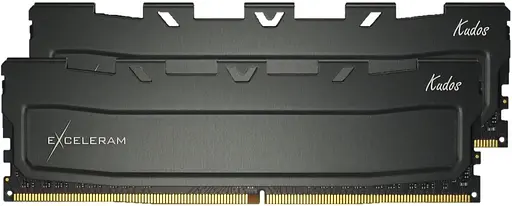 Оперативна пам'ять Exceleram 16GB (2x8GB) DDR3 1600MHz Kudos Black (EKBLACK3161611AD)