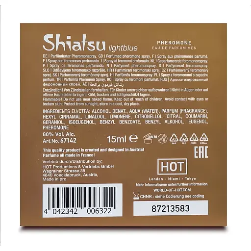 Духи жіночі з феромонами Hot Shiatsu Pheromone Fragrance Women Pink 15 мл - фото 6