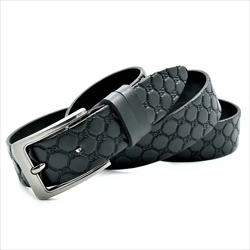 Ремінь шкіряний Le-Mon чоловічий 115-120х3,3 см acs0023734 - фото 2