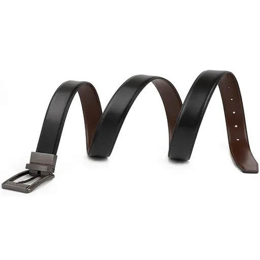 Ремінь шкіряний Vintage чоловічий 110х3,6 см acs0014841 - фото 4