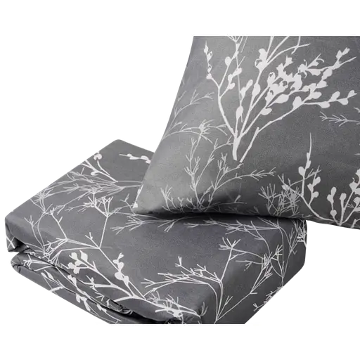 Комплект постільної білизни Soho Сімейний 2 шт. - 150x200 см Branch Grey - фото 3