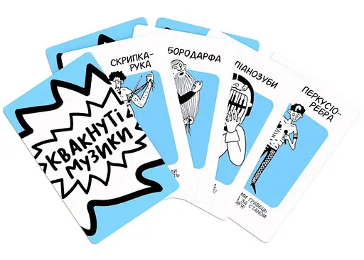 Настільна гра Feelindigo Квакнуті музики (Freaky Band) (укр.) (FI19030) - фото 4