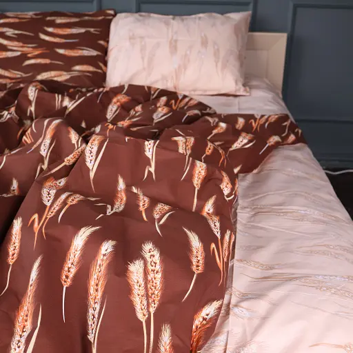 Комплект постельного белья Mirson 17-0847 Field Inspiration Ranforce Elite 2x 160 x 220 см - фото 4