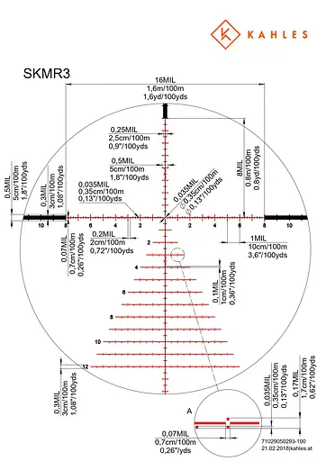 Приціл оптичний KAHLES K 525i CCW 5-25x56 / SKMR3-right - фото 2