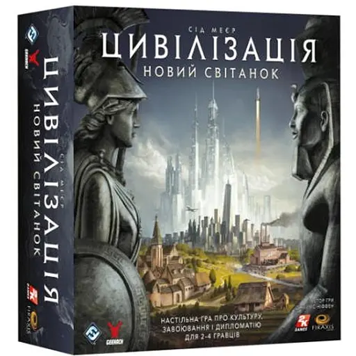 Настольная игра Geekach Games Цивилизация. Новый рассвет (Civilization: A New Dawn) (укр.) (GKCH194cv) - фото 1