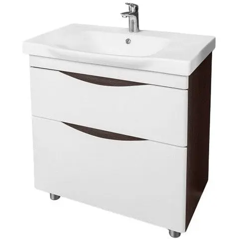 Тумба з умивальником AM.PM Like 80 см M80-FSX0802V-WC0802-38 - фото 1