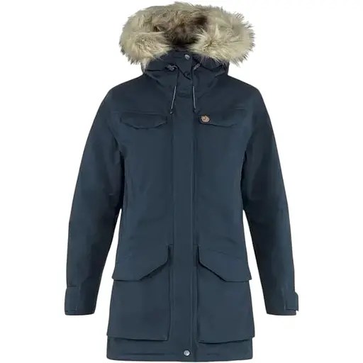 Куртка Fjallraven Nuuk Parka W Dark Navy S (1004-86369.555.S) - фото 1