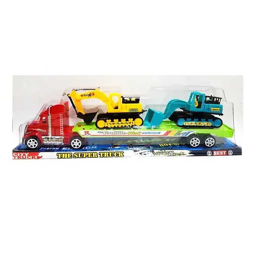 Автотрейлер с 2 тракторами, инерция - фото 2