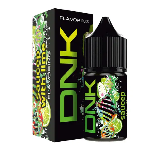 Набор компонентов для самозамеса солевой заправки DNK 30 мл Saucep with Lime Саусеп с лаймом, 0-50 мг (18158)