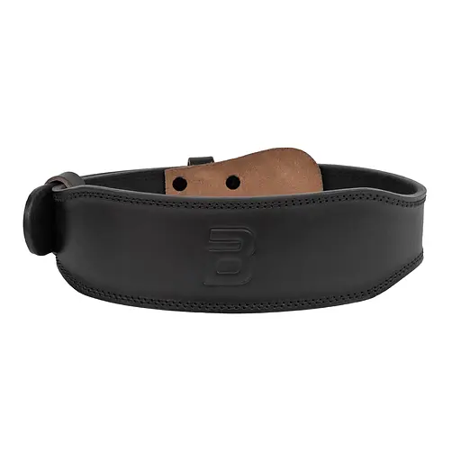 Пояс BiotechUSA Bodybuilding leather belt black S
