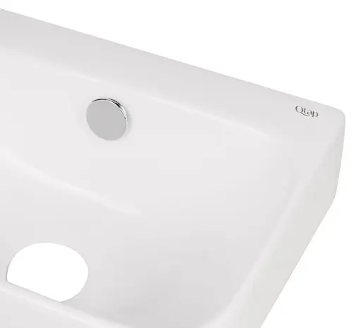 Раковина Qtap Tern без донного клапана QT17115117LWN - фото 4
