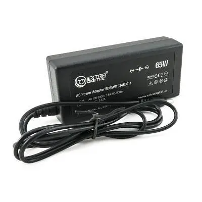 Блок живлення для ноутбука Extradigital для ноутбуков Acer 19V, 3.42A, 65W, 3.0x1.1 (PSA3832) - фото 1