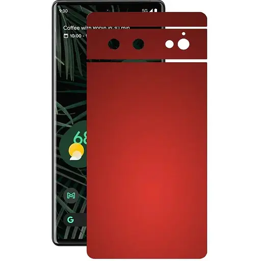 Захисна плівка StatusSKIN для Google Pixel 6 Корпус Вініл червона матова