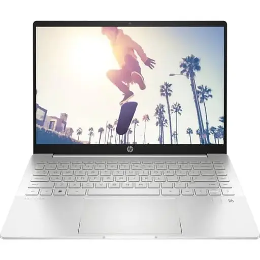 HP Pavilion Plus 14-eh0027nq (7H690EA), Intel Core i5-1240P до 4,4 ГГц, 14" 2.2K, 16 ГБ, SSD 512 ГБ, Intel Iris Xe Graphics, Free DOS, серебристый