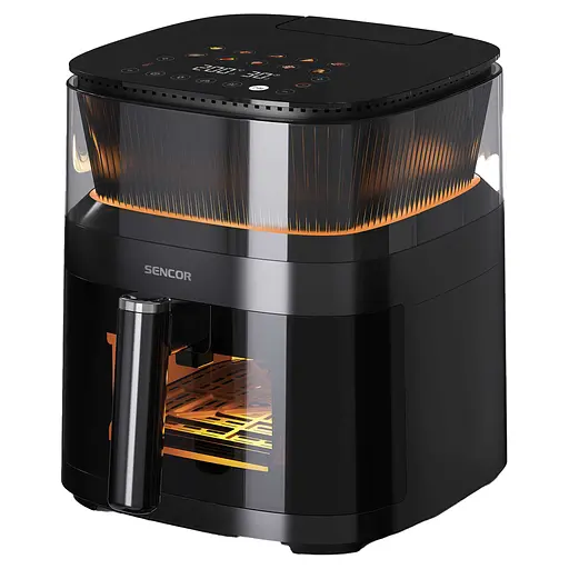 Мультипіч Sencor Vita 1500Вт 5л 10 програм метал/пластик з віконцем чорний - фото 3