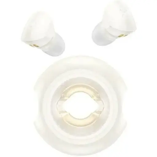 Наушники беспроводные Hoco EW71 Galaxia true wireless BT5.4/6hours молочно-белые