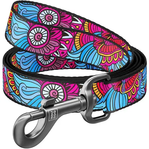 Повідець для собак Waudog Nylon нейлоновий, малюнок "Літо"