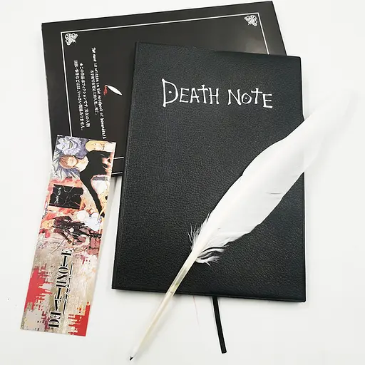 Зошит Смерті death note блокнот аніме-книжка в наборі з ручкою пером для косплею манги - фото 14