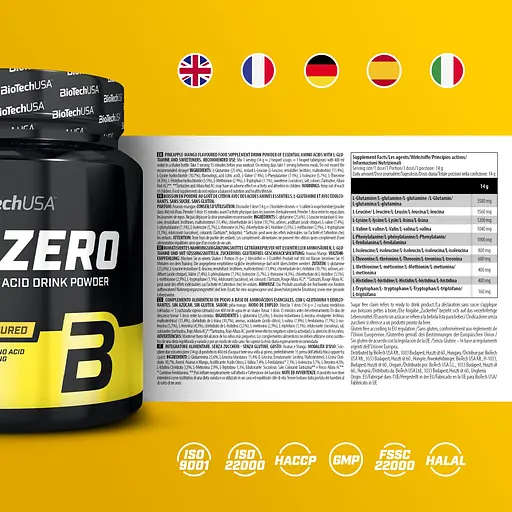 Амінокислоти BiotechUSA EAA Zero Ананас-манго 350 г - фото 2