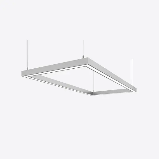 Світлодіодний світильник X-LED 180ВТ прямокутник (1240*640*43) LSNP-180 - фото 1