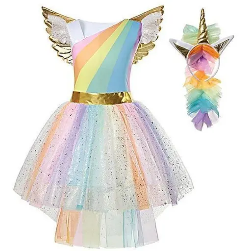 Костюм детский карнавальный Devilon Единорог 92-104 см (ЕЕ392А) - фото 2