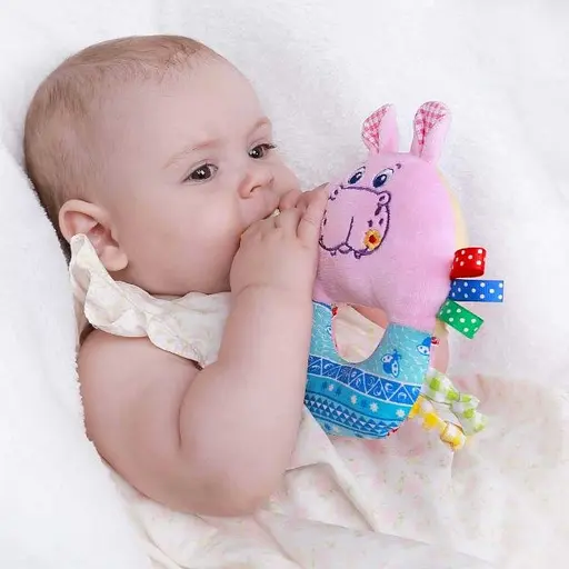 Брязкальце-кільце Зоо "Бегемот Добряк" МС 010203-01 - фото 5