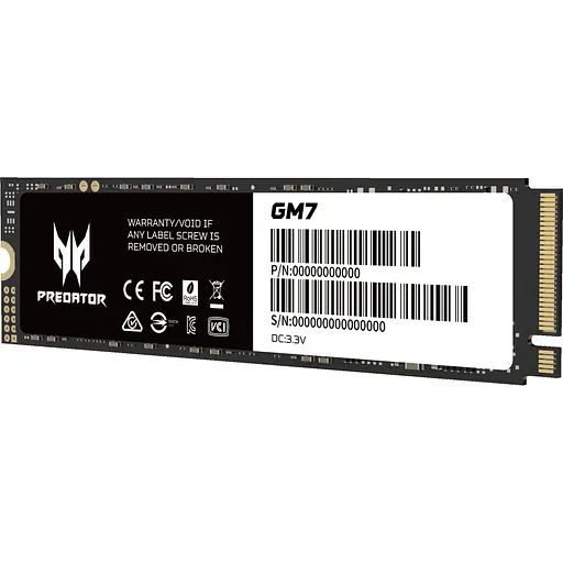 SSD накопитель Acer Predator GM7 4TB (BL.9BWWR.120) [155338] - фото 2