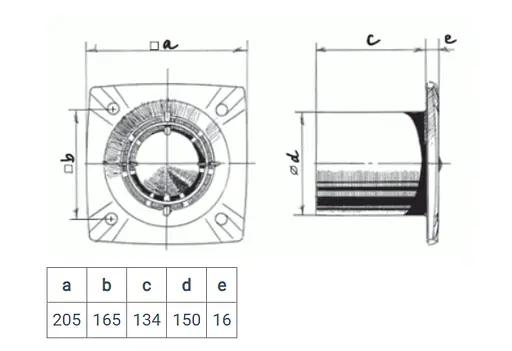 Малошумный вентилятор Blauberg Slim 150 - фото 2