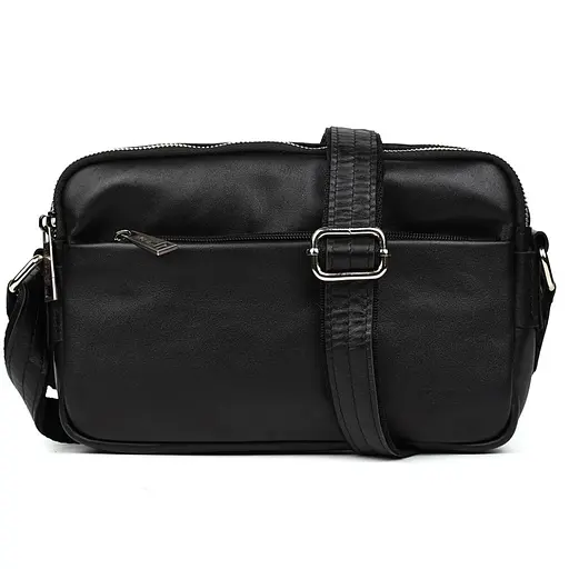 Чоловіча шкіряна сумка TARWA 28х18.5х5 см sum0025447 - фото 3