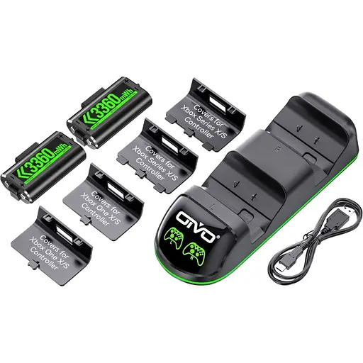 Зарядная станция Oivo IV-X131X Dual Charging Dock + 2 АКБ 3360mWh для Xbox Сontrollers One/Series (128692) - фото 2