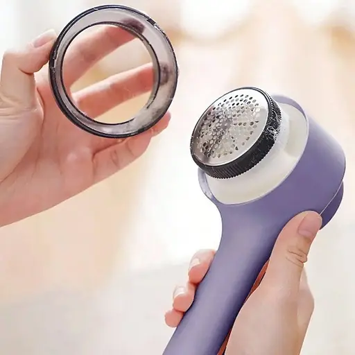 Машинка для стрижки катышек UKC Hair Ball Trimmer BB-002 аккумуляторная для одежды фиолетовая 5 Вт - фото 4