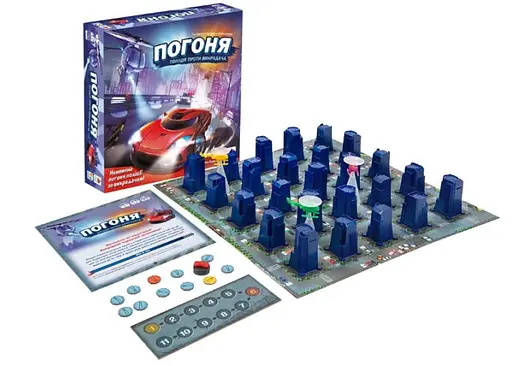 Настольная игра Games 7 Days Погоня: полиция против угонщика (City chase) (укр.) (PGN01UA) - фото 7