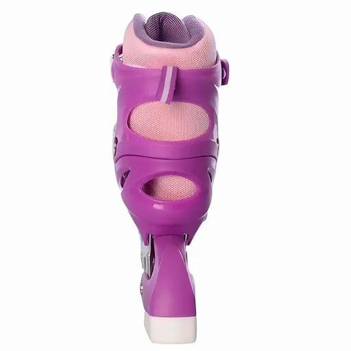 Ролики Profi A4122-M-V з підсвічуванням поліуретанові розсувні з вентиляцією фіолетові - фото 2