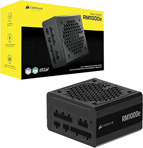 Блок питания Corsair RM1000e ATX 3.1 1000W 80+ Gold (CP-9020297-EU)