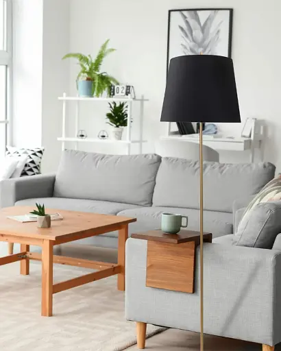 Торшер Goldlux 325853 Elena E27 1x20W IP20 Черный - фото 3