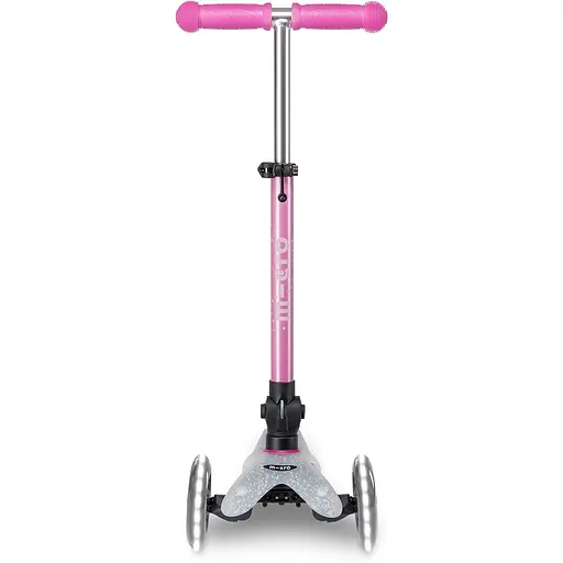 Самокат Micro Mini Deluxe Foldable Orion Glow LED Рожевий (MMD373) - фото 4