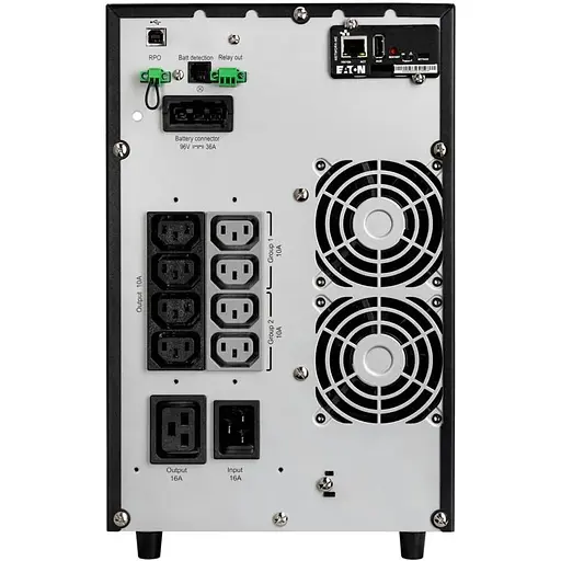 Джерело безперебійного живлення Eaton 9SX, 3000VA/2700W, LCD, USB, RS232, 8xC13, 1xC19 - фото 5