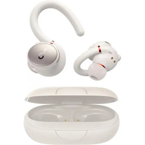 Навушники TWS Anker SoundCore Sport X10 Oat White (A3961G21) - фото 2