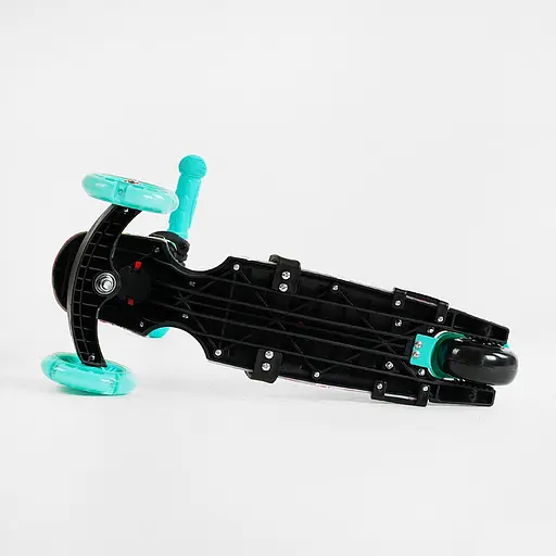 Дитячий скутер 5 в 1 Best Scooter L-S78415 бірюзовий - фото 3