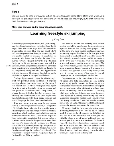 B2 First for Schools 4 Student's Book without Answers Authentic Practice Tests - фото 9