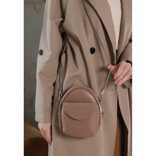 Мини-сумка Kroha карамель краст - фото 1